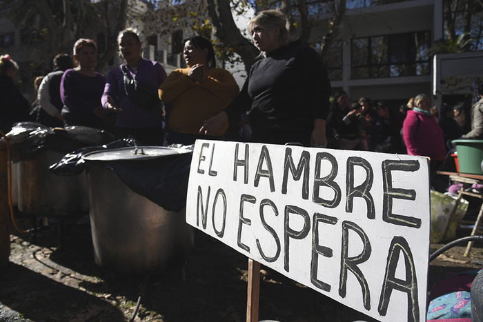 Las Ollas populares se extendieron en todo el país