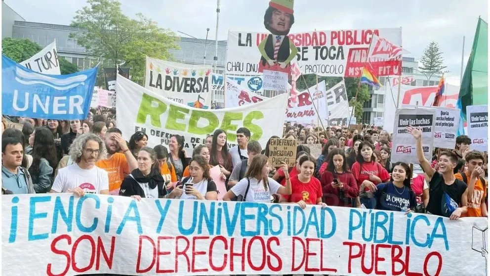 Habrá marchas en Paraná, Gualeguaychú, Concordia y Concepción del Uruguay