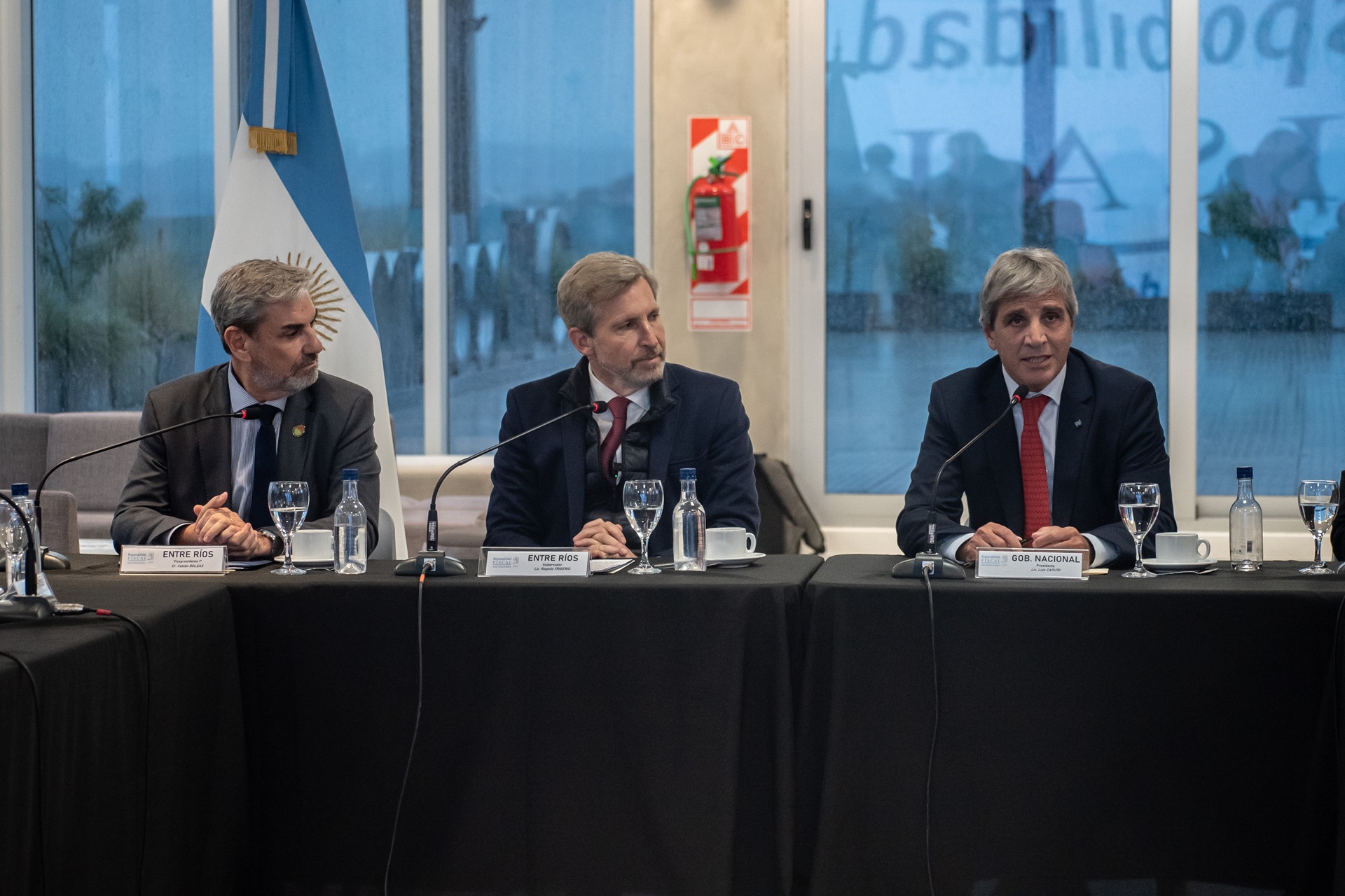 Frigerio destacó el valor institucional del encuentro