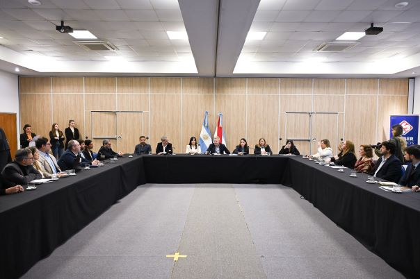 Frigerio resaltó la importancia de la instancia y agradeció a UNICEF
